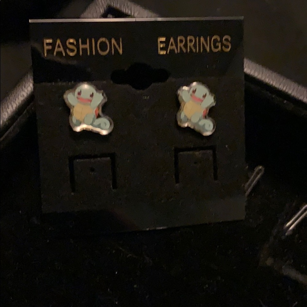 Squirtle earrings